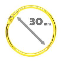 Argola Articulada - 30mm Dourada (08UN) Argola Articulada - 30mm Dourada (08UN)
