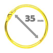 Argola Articulada - 35mm Dourada (06UN)