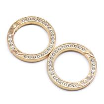 Argola Articulada Strass Grande Botelho