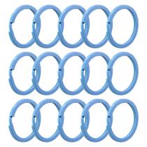 Argola Azul Bebe Italiana 28mm Lembrancinhas Artesanato - 100 Unidades Argola Azul Bebe Italiana 28mm Lembrancinhas Artesanato - 100 Unidades