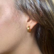 Argola Basic M Banhado Ouro 18k Semijoia Antialérgica Argola Basic M Banhado Ouro 18k Semijoia Antialérgica