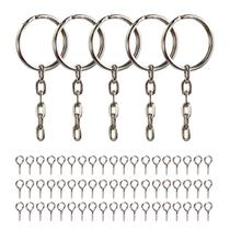 Argola C/ Corrente Prata 23mm Com Pitão Rosqueável 9mm - 1000 Unidades