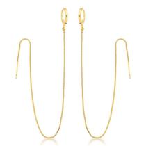 Argola com corrente longa e pêndulo na extremidade Argola com corrente longa e pêndulo na extremidade