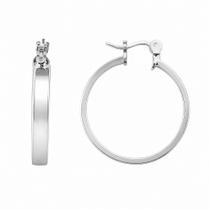 Argola de Click em Prata 925 - Justino Ribas