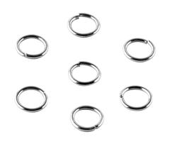 Argola de prata 0,6mm pacote com 1000 peças Argola de prata 0,6mm pacote com 1000 peças
