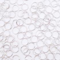 Argola Elo Chaveiro Metal 4mm 6mm 8mm 10mm Cores 100pçs Escolha o Tipo