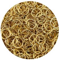 Argola Elo Metal Dourado 10mm 2500pçs 500g Chaveiro