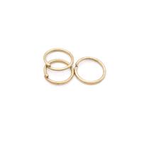 Argola Elo Metal Ouro Velho 8mm 500pçs 50g Chaveiro Argola Elo Metal Ouro Velho 8mm 500pçs 50g Chaveiro