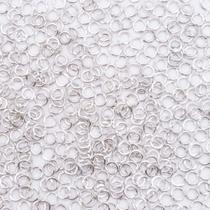 Argola Elo Metal Prata 4mm 100pçs 6g Chaveiro