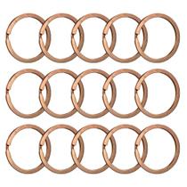 Argola Italiana 28mm Para Chaveiros Rose Gold Sem Corrente - 500 Peças