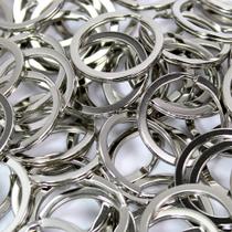 Argola Italiana 35mm Prata Reforçada Em Níquel Com 1000 Unidades Argola Italiana 35mm Prata Reforçada Em Níquel Com 1000 Unidades
