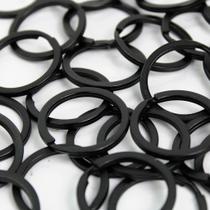Argola Italiana Preta 35mm Sem Corrente Para Lembrancinha 100 Unidades Argola Italiana Preta 35mm Sem Corrente Para Lembrancinha 100 Unidades