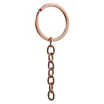 Argola Italiana Rose Gold 32mm Com Corrente 20 Unidades