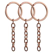 Argola Italiana Rose Gold 32mm Com Corrente 50 Unidades
