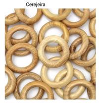 Argola Madeira N0 Pcte 50 Unidades Costura Artesanato DIY