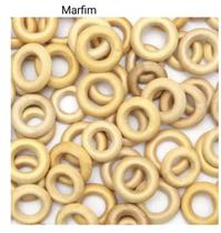 Argola Madeira N00 Pcte 100 Unid 2cm Costura Artesanato DIY Argola Madeira N00 Pcte 100 Unid 2cm Costura Artesanato DIY