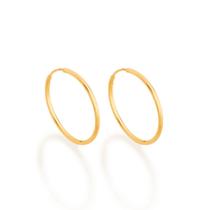 Argola média lisa Rommanel 522012 Argola média lisa Rommanel 522012