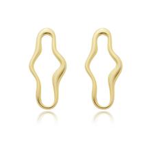 Argola Orgânica Banhado a Ouro (SEMIJOIA) Argola Orgânica Banhado a Ouro (SEMIJOIA)