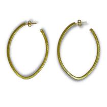 Argola Oval grande Argola Oval grande