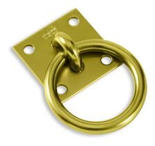 Argola para parafusar chapa 6x6cm N-1 Forsul Dourado Argola para parafusar chapa 6x6cm N-1 Forsul Dourado