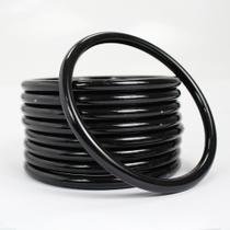 Argola Plástica 11,5cm Espessura 8mm Preta Para Artesanato 30 Unidades Argola Plástica 11,5cm Espessura 8mm Preta Para Artesanato 30 Unidades