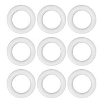 Argola Porta Guardanapo 4cm Plástico Branco 100 Unidades Argola Porta Guardanapo 4cm Plástico Branco 100 Unidades