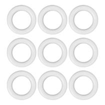 Argola Porta Guardanapo 4cm Plástico Branco 100 Unidades