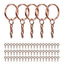 Argola Reforçada Rose Gold 23mm Com Mini Pitão Rosqueável 9mm - 100 Peças