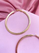 Argola Semijoia Trabalhada Argola Semijoia Trabalhada