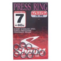 Argola Shout Press Ring Tamanho 7 440LB Para Suporte Hook Cartela com 8 unidades