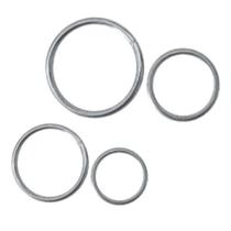 Argola Soldada 44x4,98mm Em Aço - Pacote Com 50 Peças