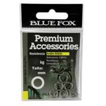 Argola Solid Ring Blue Fox