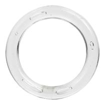 Argolas 11,5cm Plásticas Cor Transparente Artesanato Multiuso 10 Peças