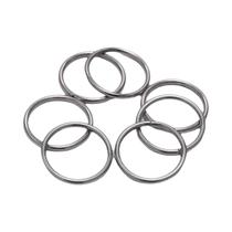 Argolas De Aço Inoxidável 200pcs 4 5 6 8 10mm Argolas Abertas Para Acessórios De Joalheria