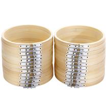 Argolas de bordado Caydo, 24 peças, moldura de ponto cruz de 13 cm