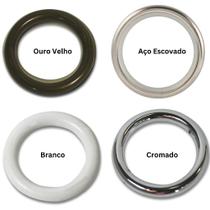 Argolas de Metal para Cortinas - 19mm - Kit com 10 Unidades