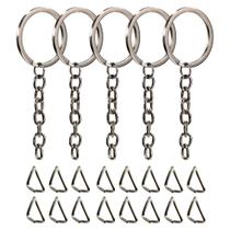 Argolas Italianas 32mm Com Corrente + Elo 6mm - 100 Unidades Argolas Italianas 32mm Com Corrente + Elo 6mm - 100 Unidades