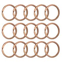 Argolas Italianas 35mm Reforçada Rose Gold Sem Corrente 500 Unidades