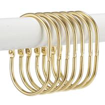 Argolas para Cortina Goowin em Metal Dourado Antiferrugem 12 Peças Argolas para Cortina Goowin em Metal Dourado Antiferrugem 12 Peças