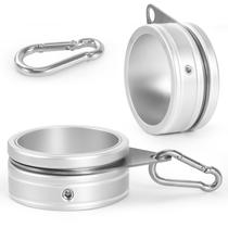 Argolas para Haste de Bandeira Anovo - Alumínio, Ø2cm, Rotativa e Anti-Enrolamento