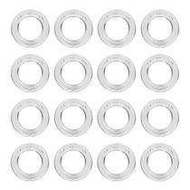 Argolas Pequenas 2,3cm Incolor Resistente Multiuso Para Artesanato 100 Unidades