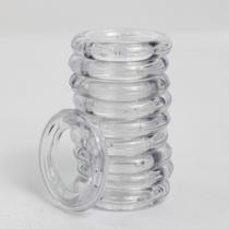 Argolas Plásticas Incolor 2,7cm Para Artesanato 30 Unidades Argolas Plásticas Incolor 2,7cm Para Artesanato 30 Unidades