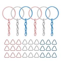 Argolas Reforçadas 23mm Coloridas Chá De Bebê Com 100 Unidades Cada Argolas Reforçadas 23mm Coloridas Chá De Bebê Com 100 Unidades Cada