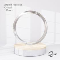 Argolas Ritas Cristal Plásticas 120mm com 6 unidades Argolas Ritas Cristal Plásticas 120mm com 6 unidades