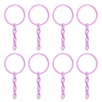Argolas Rosa Bebe 23mm Com Corrente 50 Unidades Chá De Bebe Argolas Rosa Bebe 23mm Com Corrente 50 Unidades Chá De Bebe