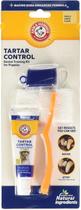 Arm & Hammer Tartar Control Kit Dental Para Filhotes Controle De Tártaro Sabor Baunilha e Gengibre