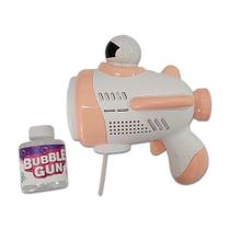 Arma de bolhas astronauta Bubble Gun Rosa
