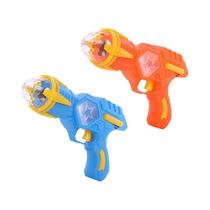 Arma De Brinquedo Elétrica Para Crianças Com Luz E Música, Projeção Dinâmica Para Uso Interno E