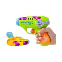Arma De Brinquedo Elétrica Para Crianças Com Luz E Música, Projeção Dinâmica Para Uso Interno E