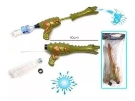 Arma Lança Água Pistola Arminha Pistola Dinossauro